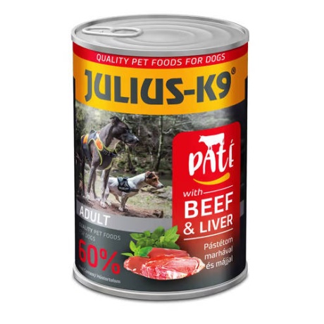 JULIUS K9 Beef & Liver Pate 400g