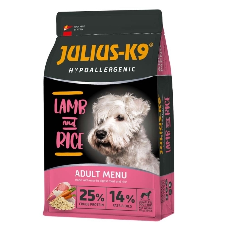 JULIUS K9 Hypoallergenic Lamb & Rice Adult 12kg