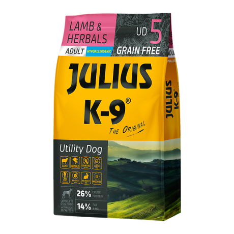 JULIUS K9 GRAIN FREE Lamb & Herbals