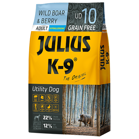 JULIUS K9 GRAIN FREE Wild Boar & Berry