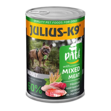 JULIUS K9 Mixed Meat Pate 400g